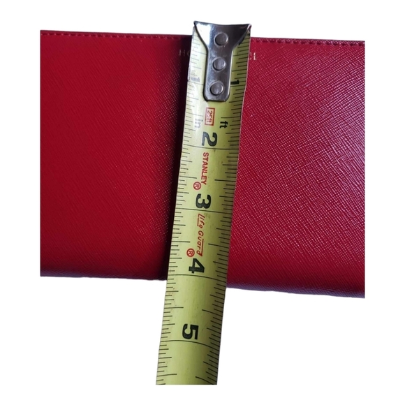 Henri Bendel Red  Wallet - Picture 7 of 11